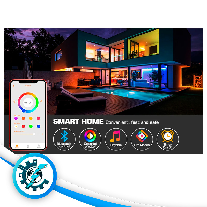 پنل توکار RGB هوشمند تویا