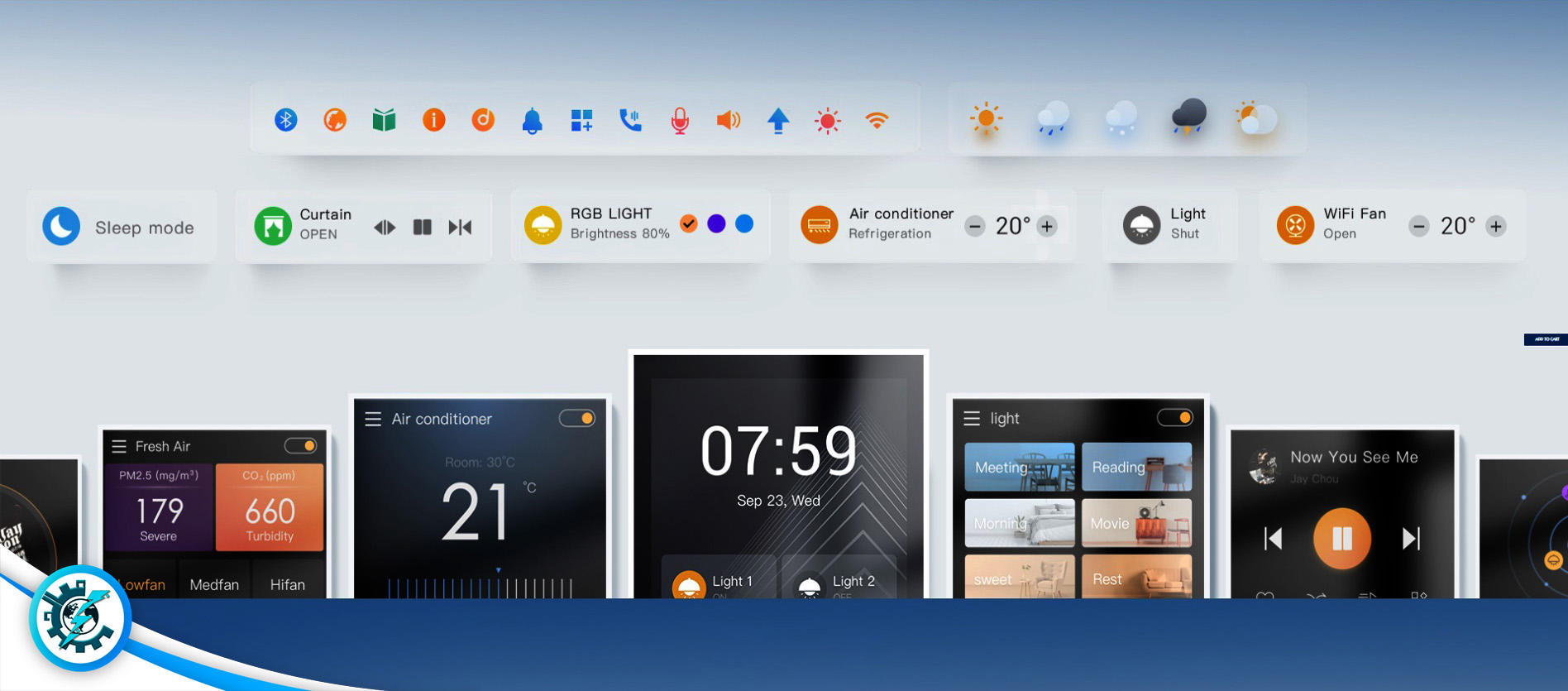 تاچ پنل میکسپد