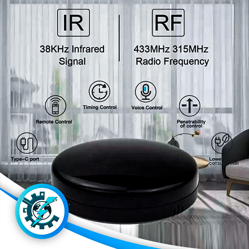 ماژول کنترلر اینفرارد و رادیو فرکانسی تویا (IR و RF) Tuya وایفای IR-RF